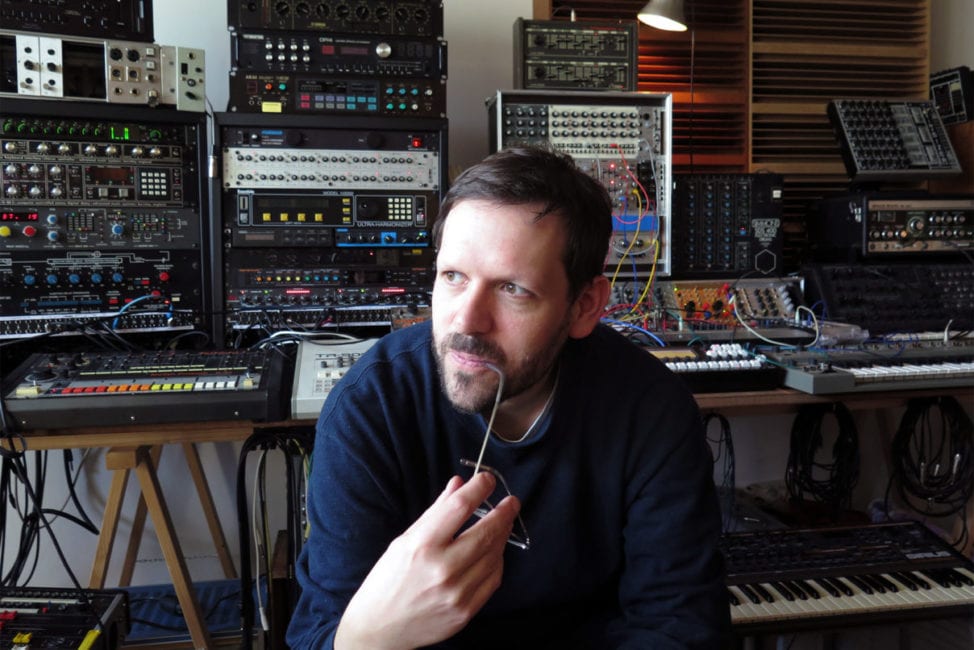 In The Studio with Efdemin - Photo by Tom Durston for Inverted Audio