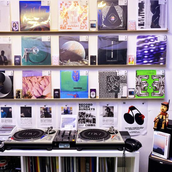 Inverted Audio Record Store