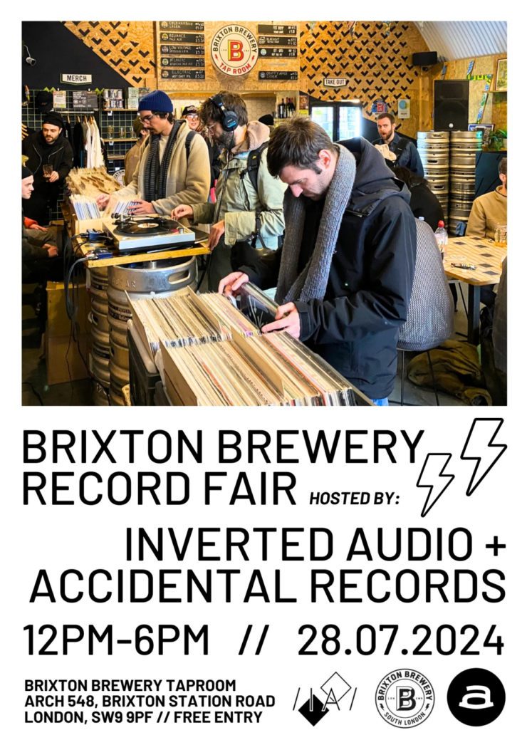 Record Fair: Inverted Audio Store x Accidental Records at Brixton Brewery Taproom