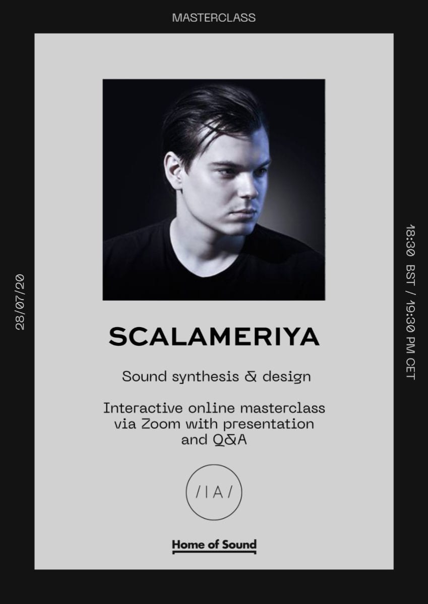 Home Of Sound Online Music Production Masterclass with Scalameriya ...